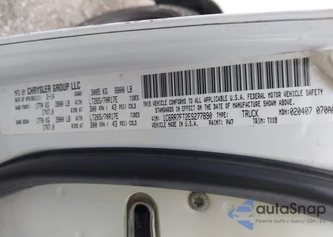 2014 Ram 1500 from USA, damaged, VIN 1C6RR7FT2ES277890